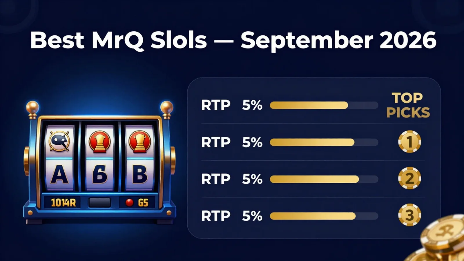 Best MrQ slots September 2026 RTP and volatility guide